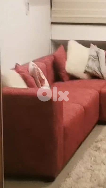 corner 4 big seats with one seat sofa 0