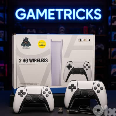 M15 Retro Game Stick, 4K HDMI Output - wireless - 19000 games