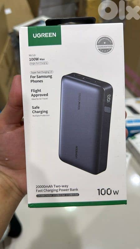 Ugreen 20k 100w two-way Fast charging Power bank 0