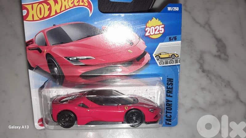 Hotwheels Ferrari 2025 sf90 1