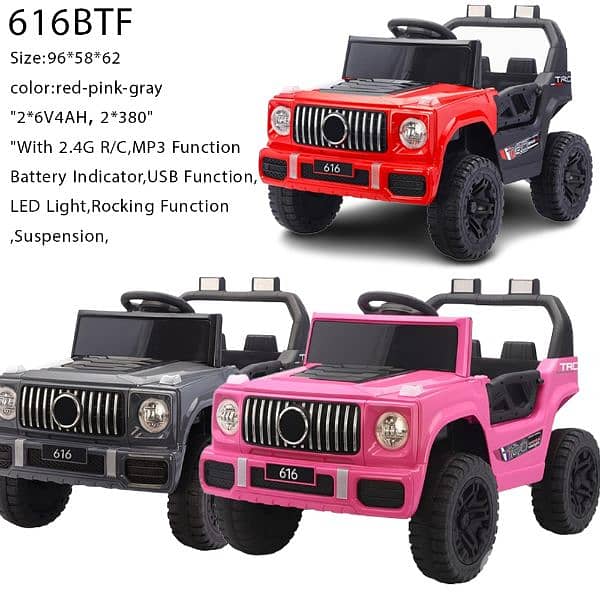Kids Battery Jeep 0