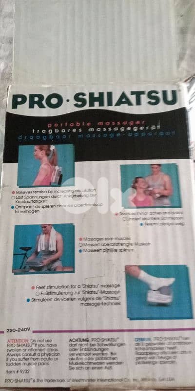 Pro Shiatsu Body Massager Made in USA 2