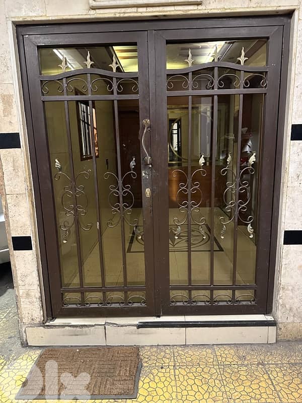 iron doorبوابة حديد 1