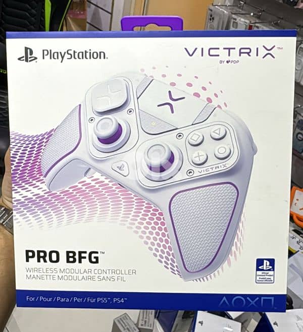 Sony Playstation Victrix Pro BFG Controller ps4/ps5 white 0