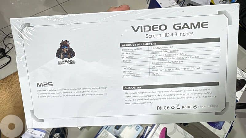 SJGAM Vedio Game 4.3inch M25 1