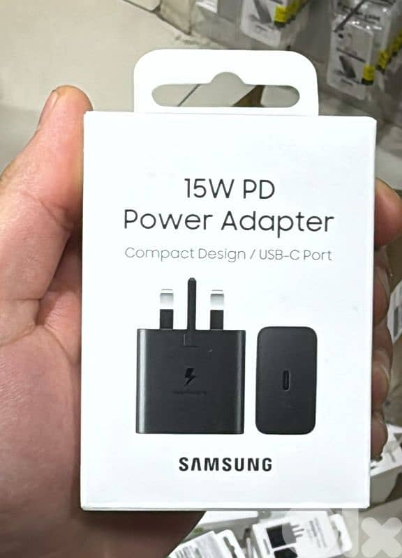 Samsung adapter 15w black 3pin 0