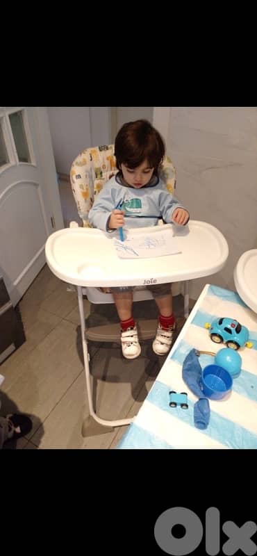 2 high chair joie very good condition 1