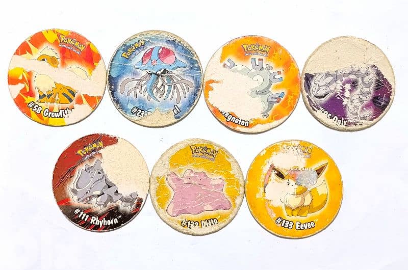 Pokemon Fantasia pogs 1