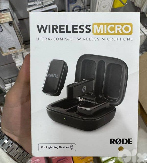 Rode Wireless Micro ultra-compact wireless microphone 0