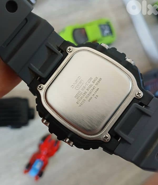 OriginaL casio Moon watch + warranty card  ساعة اصلية مستعملة مع كفالة 3