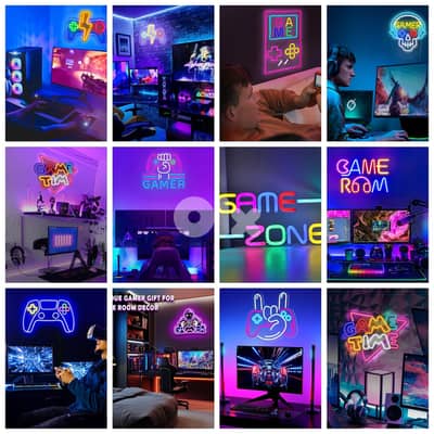Gaming sign - large collection PS4 PS5 NINTENDO XBOX PC
