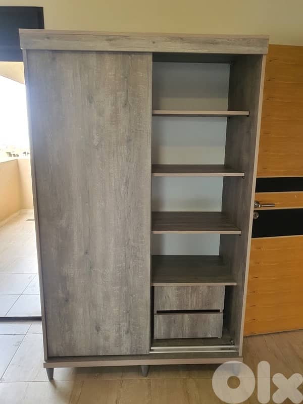 خزانة درفتين سحاب جديدة من المعمل بافضل الاسعار 1