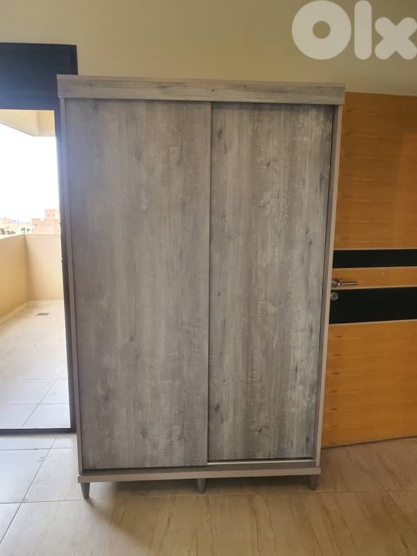 خزانة درفتين سحاب جديدة من المعمل بافضل الاسعار 2