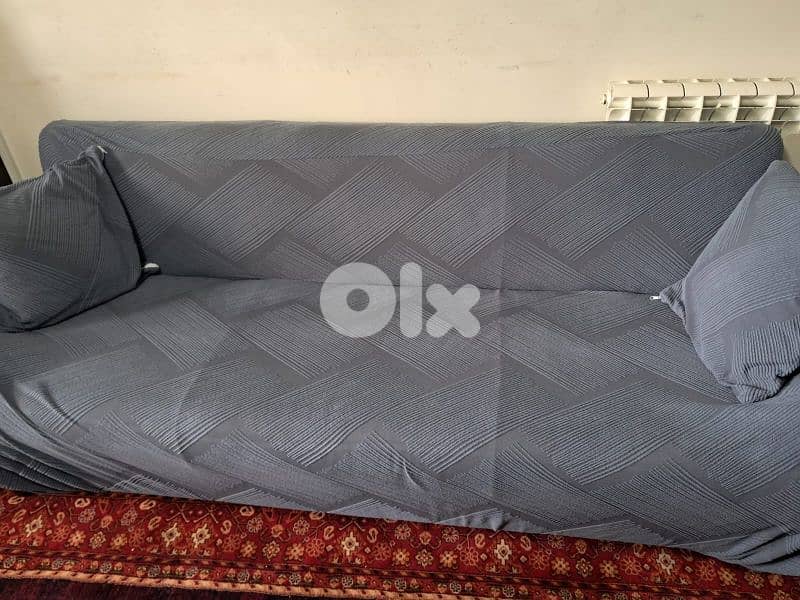 cover for sofa 3 seats عدد ٢ 1