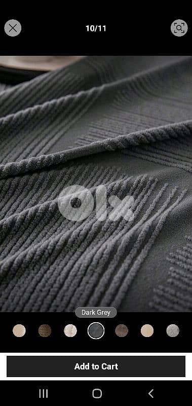 cover for sofa 3 seats عدد ٢ 7