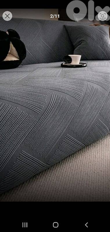 cover for sofa 3 seats عدد ٢ 9