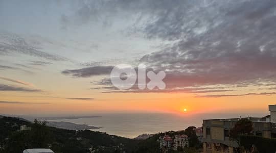 Land in Kfour 8500m2 with full Sea View ارض للبيع في الكفور