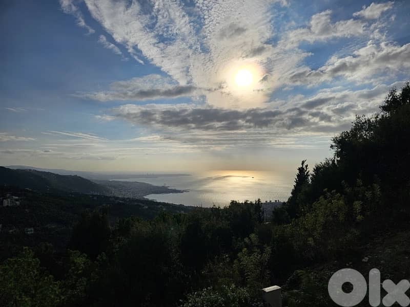 Land in Kfour 8500m2 Full Sea View ارض للبيع في الكفور 2