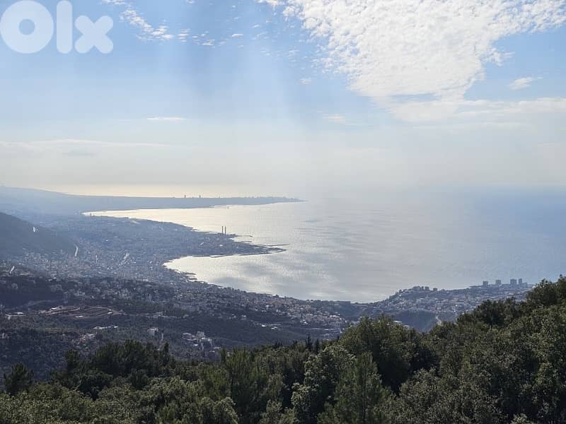 Land in Kfour 8500m2 Full Sea View ارض للبيع في الكفور 4