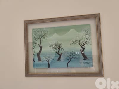 MKRTICH ASLANIAN ,super wonderful painting,piece of art,Well Framed