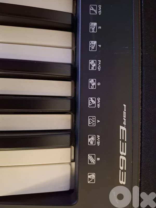 Yamaha PSR-E373 61-Keys Portable Keyboard  اورغ شرقي غربي جديد new 4