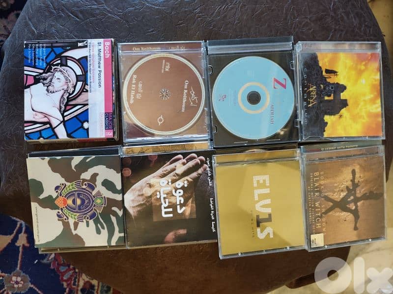 85 original cd's,music,with original vintage bag 3