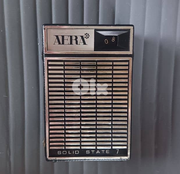 راديو صغير الماني موجة AM شبه جديد بضاعة اوروبية 0