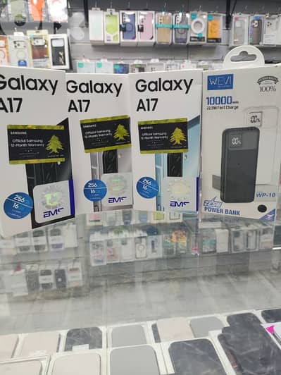 Samsung Galaxy A17 8GB 256GB+ power bank