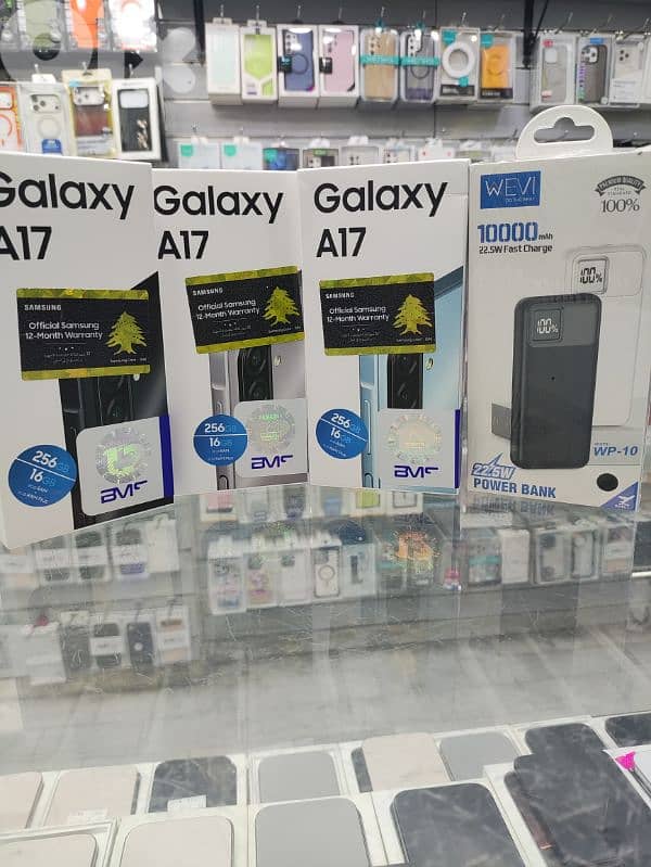 Samsung Galaxy A17 8GB 256GB+ power bank 0