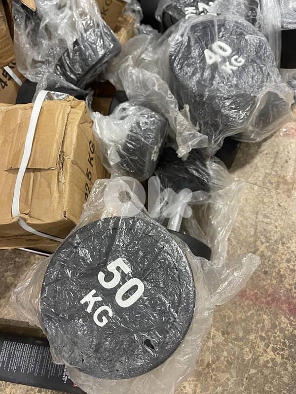 Round Dambels new very good quality lkilo 2,35 1