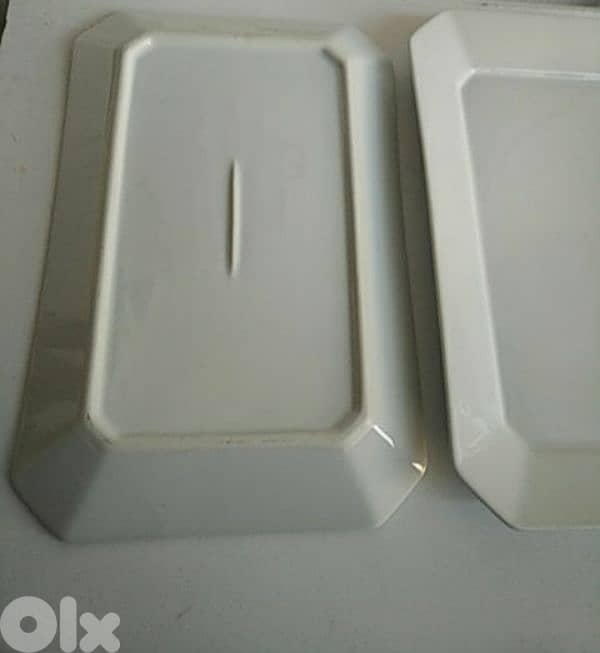 Set of 2 large service plates - Not Negotiable 2