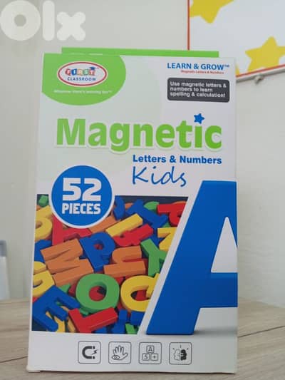 magnetic latters & numbers