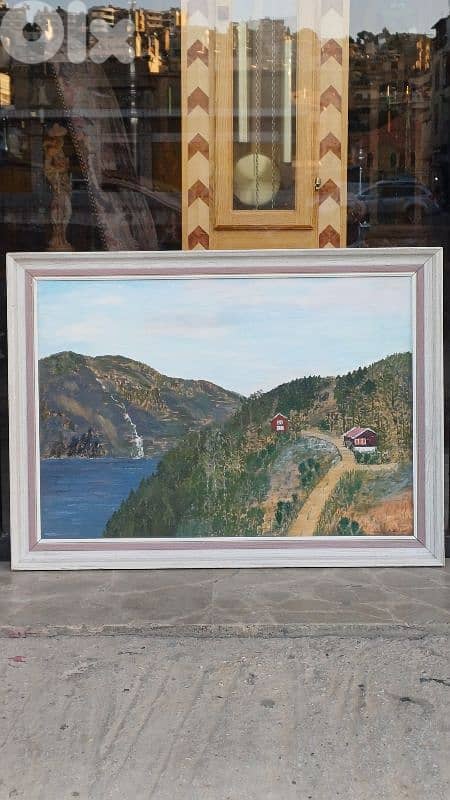 لوحة رسم زيتي 1