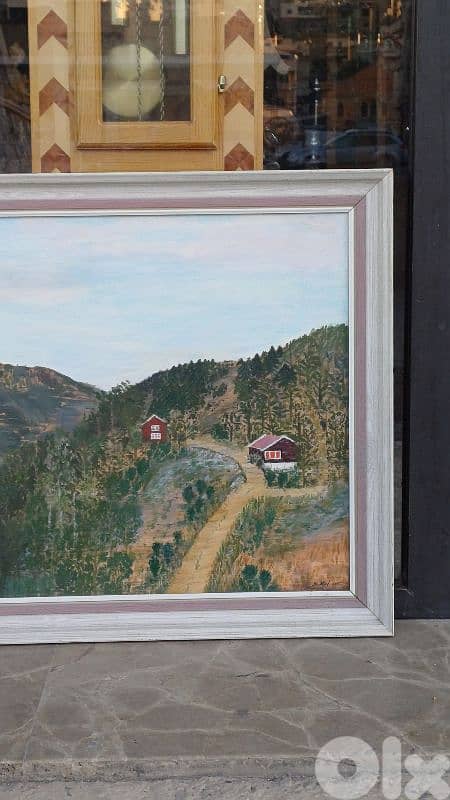 لوحة رسم زيتي 2