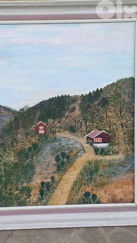 لوحة رسم زيتي 3