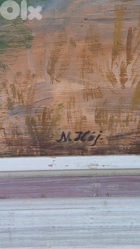 لوحة رسم زيتي 7