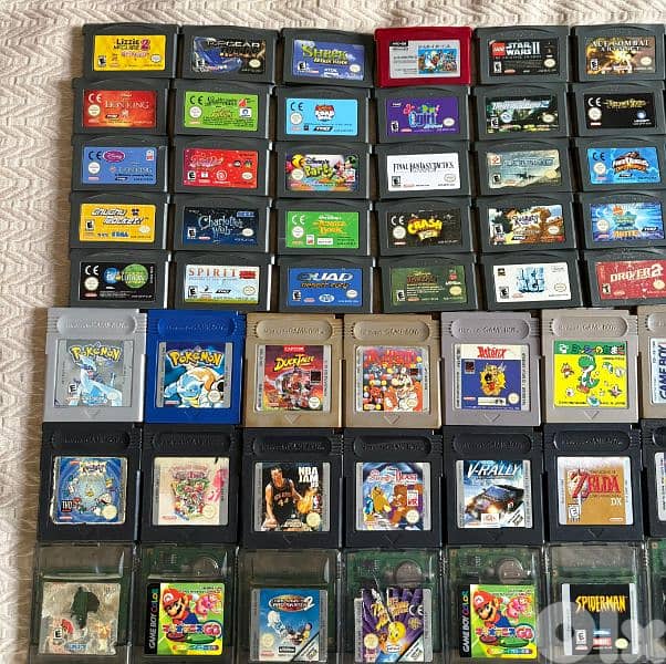 gameboy games cartridges nintendo 2