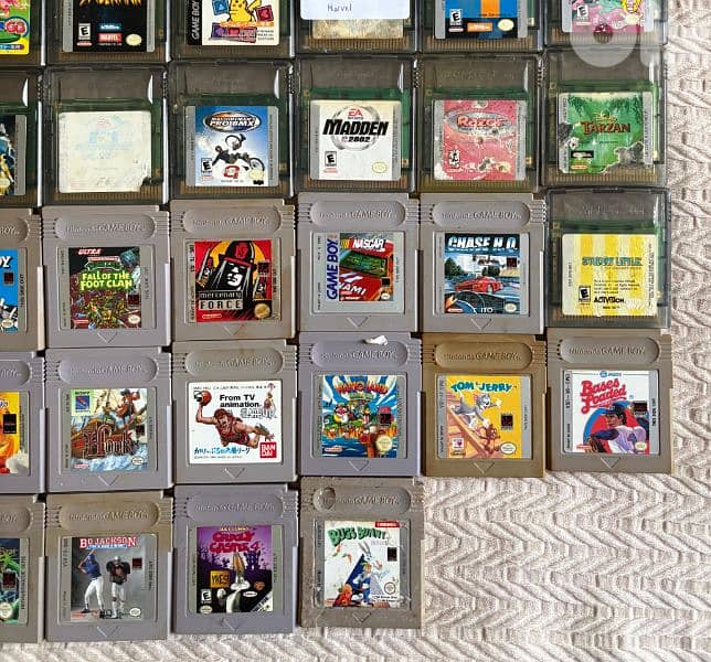 gameboy games cartridges nintendo 4