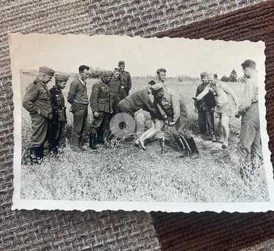 صورة اصلية جنود باللباس الناري اثناء  الحرب العالميةالثانية Nazi photo