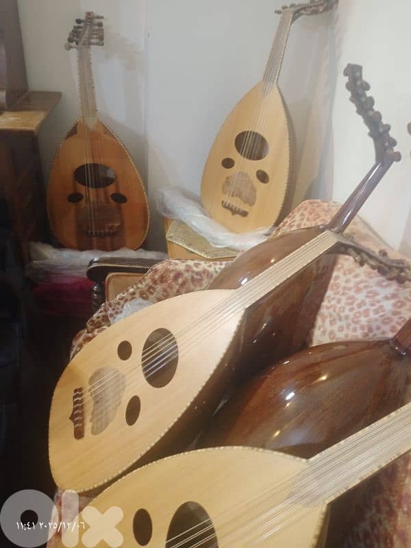 عود مميز بسعر مميز وكل عود مع شنطة وريش 6