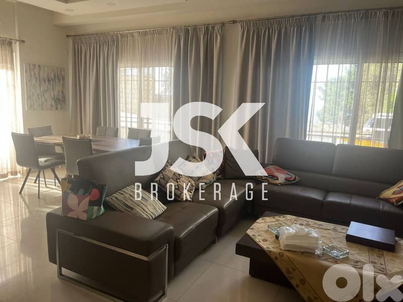 L19872 - Fully Furnished Apartment With Terrace For Sale in Jbeil 0