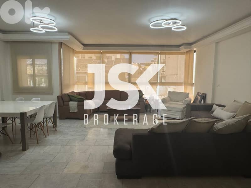 L19881 - Furnished 3-Bedroom Apartment For Sale in Achrafieh 0