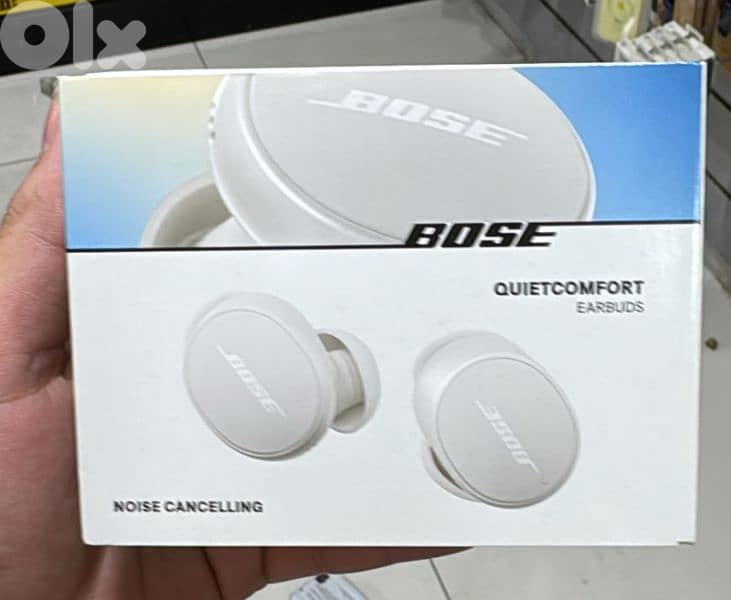 Bose Quiet comfort earbuds white 0