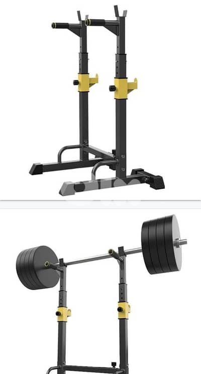 Squat Rack Geo Gym Equipment معدات رياضية متنوعة