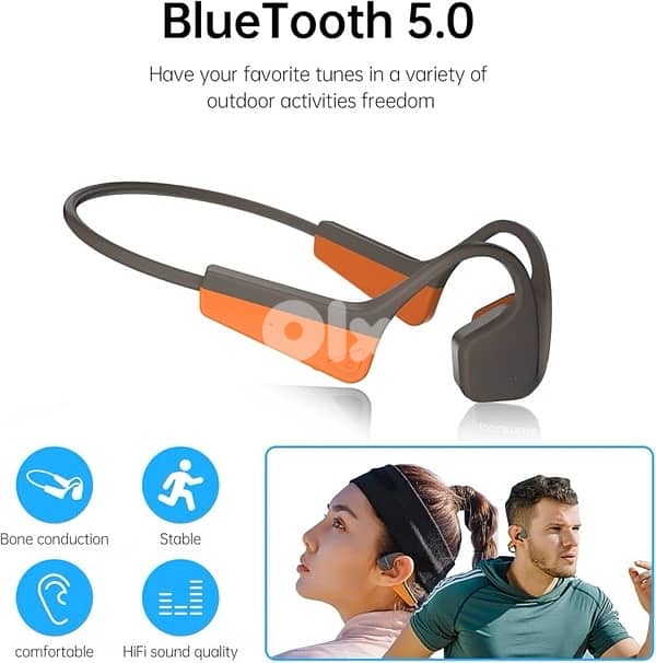 Wopow B27 Bone Conduction Sports Headphones 4