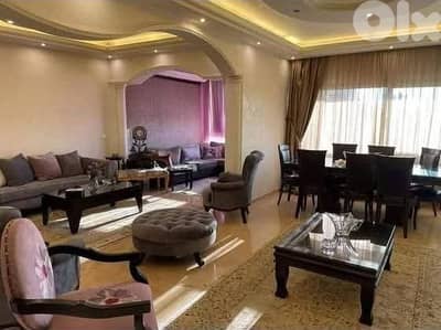 190 SQM Furnished Apartment in Mazraa, Beirut in a Calm Neighborhood