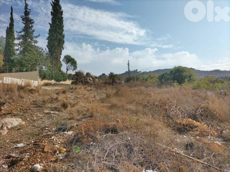 850 SQM Land in Dalhamiyeh, Chouf Overlooking the Mountains 0