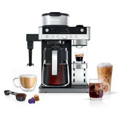Ninja Prestige 2-in-1 Filter Coffee and Pod Capsule Machine