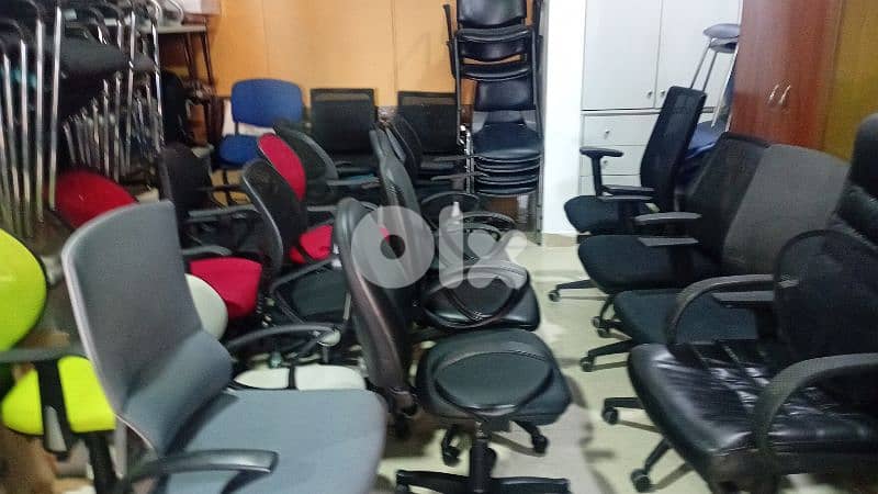 كراسي اوروبي شبه جديد مكاتب 0