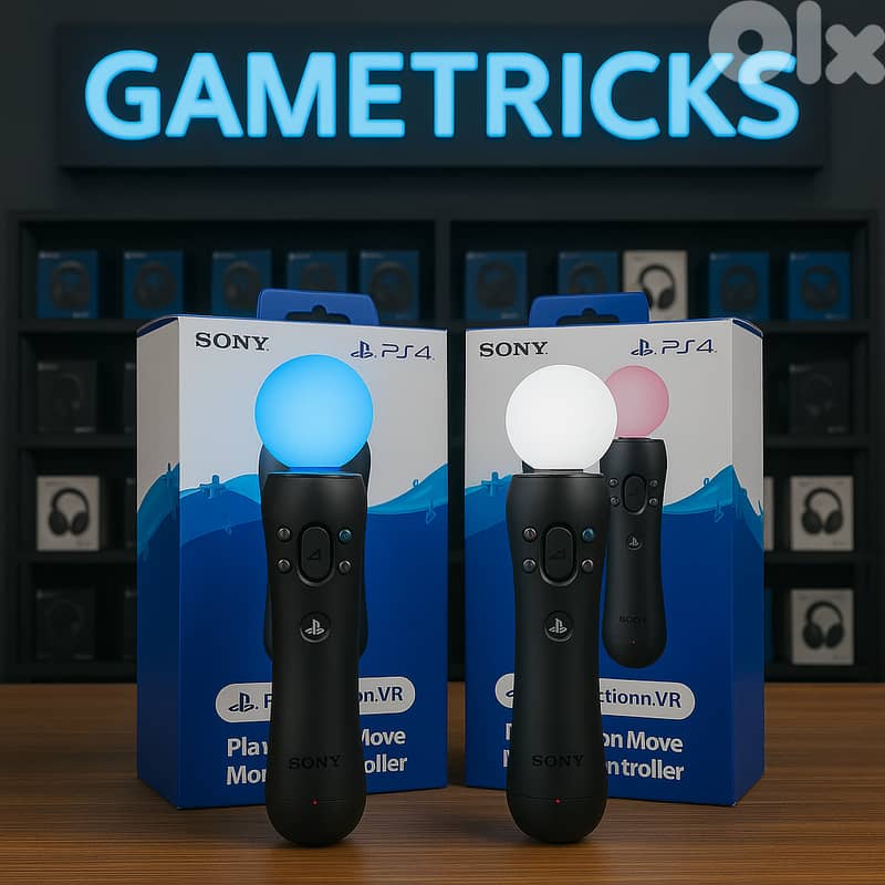 Playstation VR dual move joysticks 0